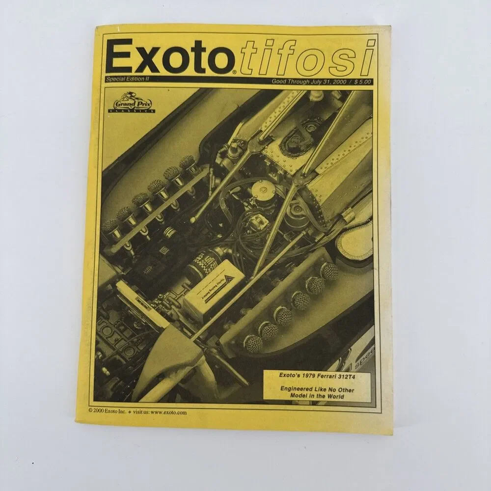 EXOTOTIFOSI 2000 CATALOG, Exoto Collector Auto Sports Car